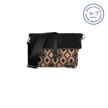 Borsa BRICKY - FANTASIA NERO E BEIGE